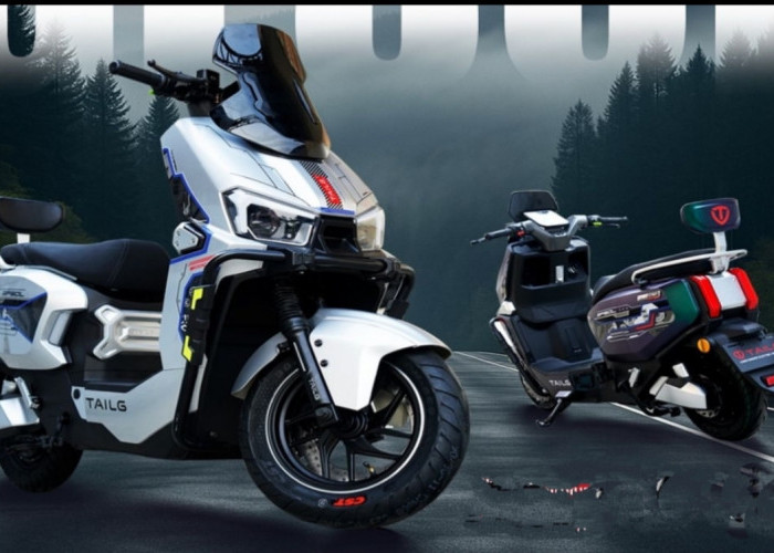 Motor Listrik Sporty Modern Harga 10 Juta, Ini Spesifikasi TAILG GF80L