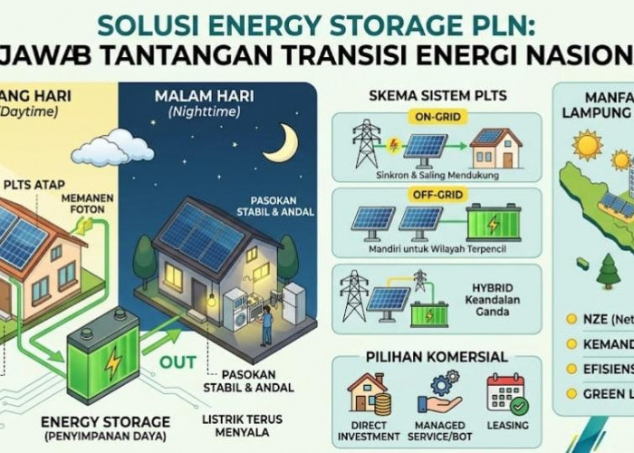 Ketika Solusi Energy Storage PLN Menjawab Tantangan Transisi Energi Nasional