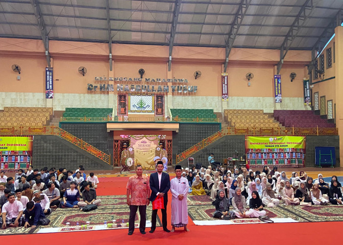 Satu Padukan Prestasi dan Religi, Ratusan Mahasiswa Penerima Beasiswa Teknokrat Gelar Buka Bersama 'SERASI'