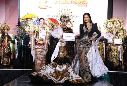 Putri Indonesia Lampung 2 Sabet Top 3 Best Tradisional Costume