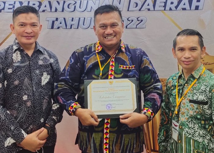 Kabupaten Tanggamus Raih 10 Besar Penghargaan Pembangunan Daerah Tahun 2022
