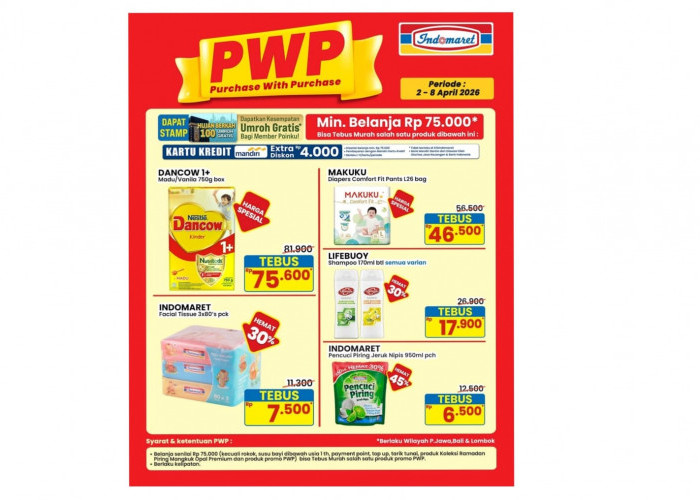 Buruan Serbu Promo PWP Indomaret, Tebus Murah Mulai Rp 6 Ribuan Saja