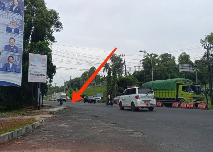 Mobil Ditumpangi Kapolres Lampung Selatan Diduga Serempet Pesepeda Motor