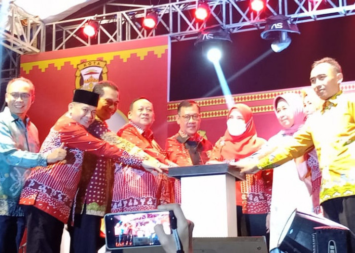 Eva Dwiana Resmi Buka Bandar Lampung Expo dan Begawi Bandar Lampung 2023, Segini Target Perputaran Uangnya
