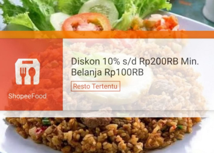 Tetap Hemat Tengah Bulan Dengan Promo ShopeeFood, Segera Klaim Voucher Diskon Hingga Rp200 Ribu