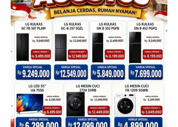Promo Spesial Agustus di Chandra Electronic Masih Berlangsung, Diskon Elektronik Menggiurkan