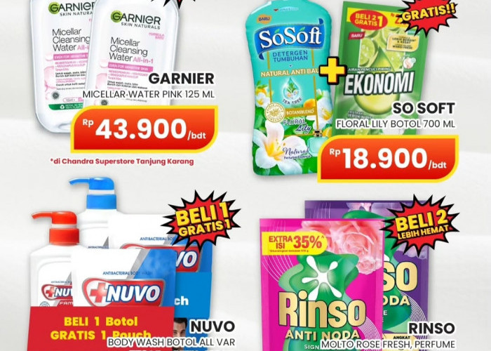 Hadir Kembali, Promo Banded Pick of The Week di Chandra Superstore