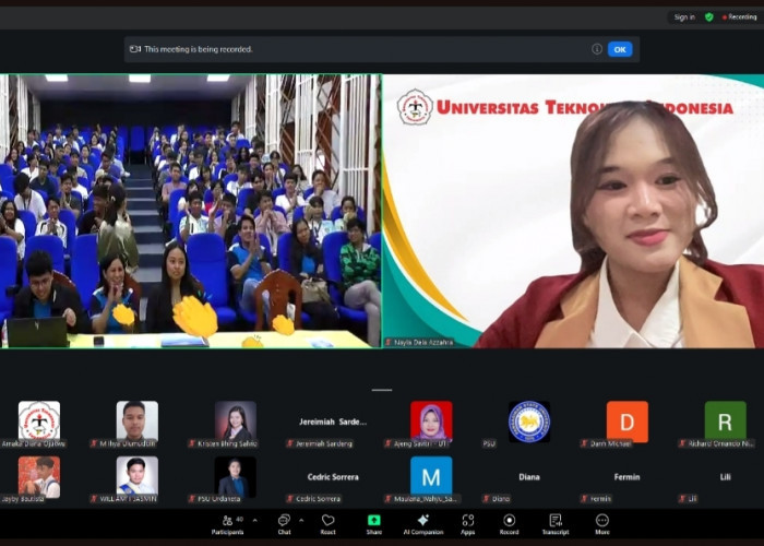Membanggakan, Mahasiswa Teknokrat Jadi Speaker di ASEAN Intel Student Forum Filipina