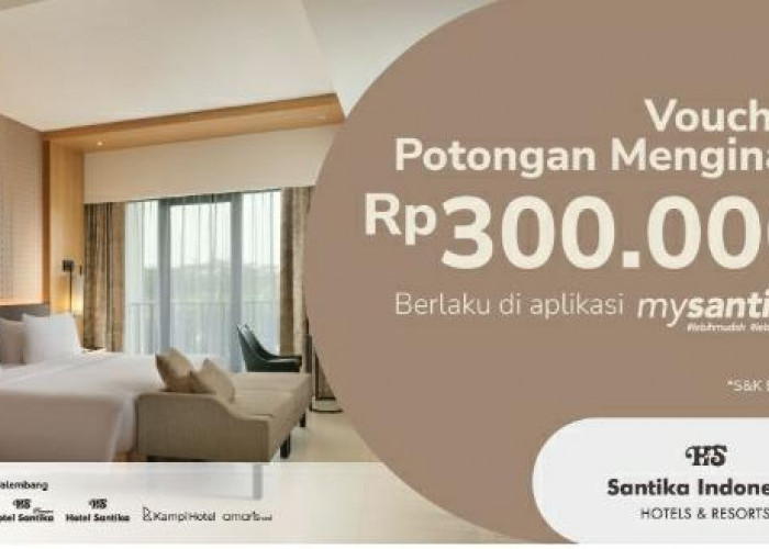 Jangan Sampai Kehabisan! Ambil Voucher MySantika Senilai Rp300 Ribu, Lengkap Syarat dan Cara Penggunaannya