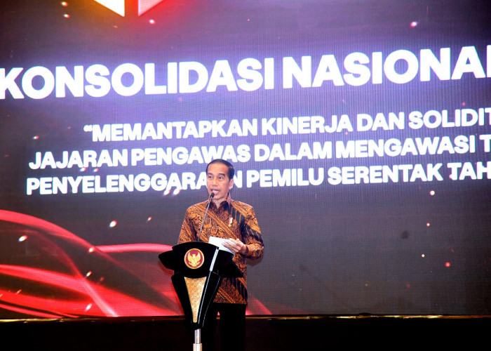 Jokowi Ingatkan Bawaslu Awasi DPT dan Tekankan 4 Poin Ini Agar Pemilu 2024 Jurdil