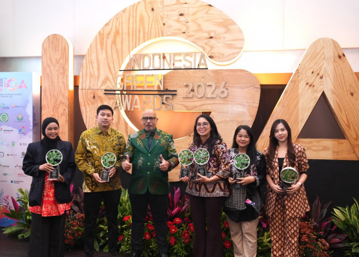 Tegaskan Komitmen Berkelanjutan, PTBA Borong Penghargaan Indonesia Green Awards 2026