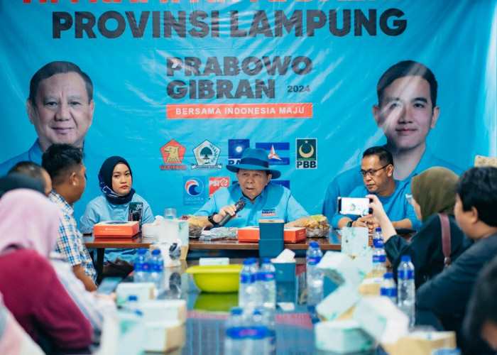 Kampanye Selesai, Tinggal Kawal TPS, Ketua TKD Prabowo-Gibran Lampung Optimistis Satu Putaran 