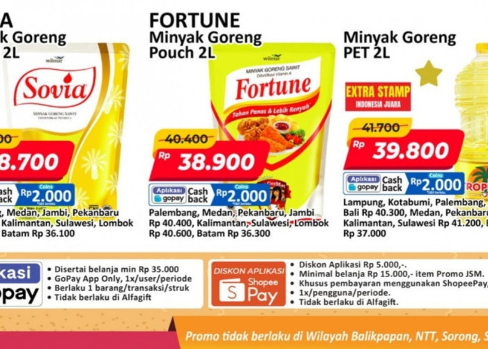 Hari Terakhir Belanja Murah Minyak Goreng Dalam Promo JSM Alfamart, Jangan Sampai Kehabisan!