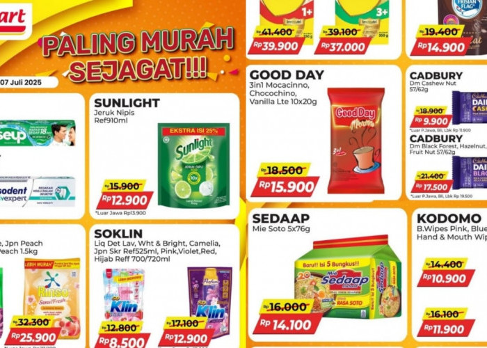Promo Paling Murah Sejagat di Alfamart, Berlaku 7 Hari Berturut-turut! Cek Katalognya