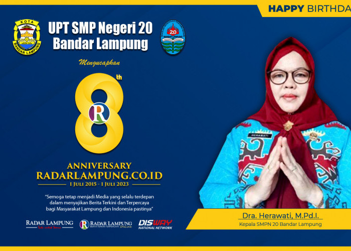 Herawati: Selamat dan Sukses HUT ke 8 Radar Lampung Online