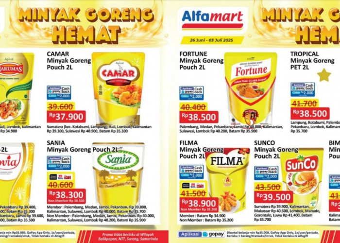 Promo Alfamart Spesial Minyak Goreng Hemat, Jangan Sampai Kehabisan!