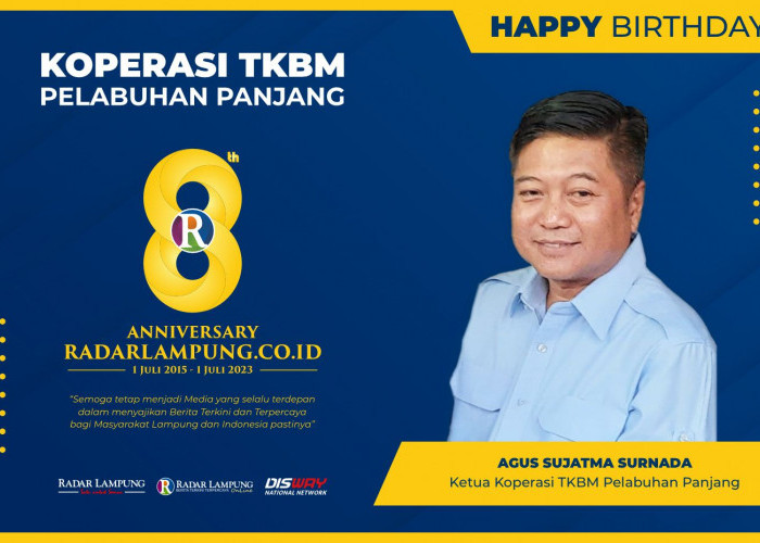 Koperasi TKBM Pelabuhan Panjang: Selamat Hari Jadi Radar Lampung Online ke-8