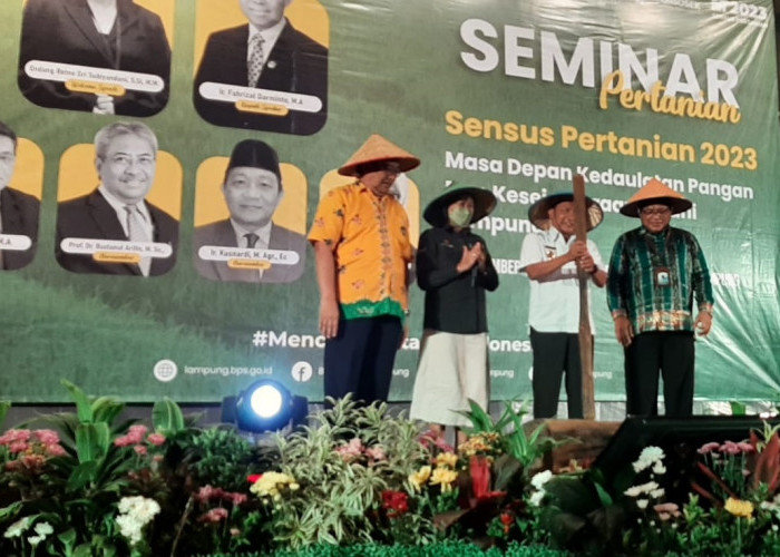 Gelar Seminar Pertanian, BPS Lampung Sosialisasikan Sensus Pertanian 2023, Ini Tujuannya