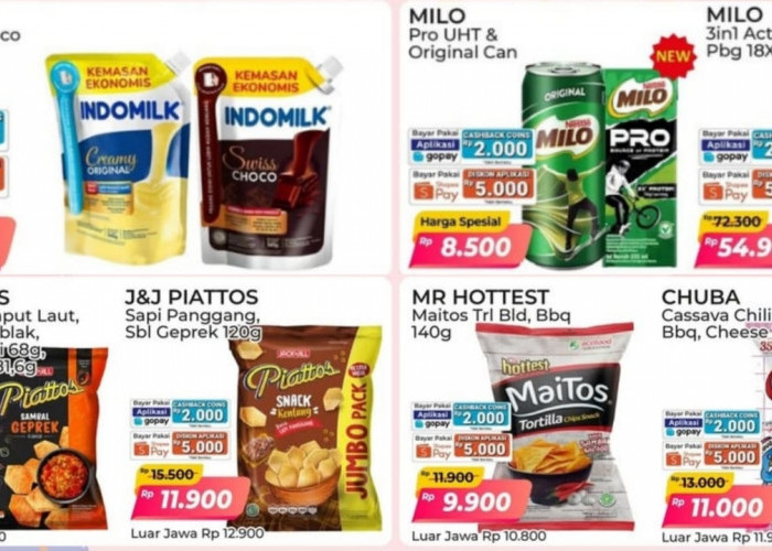Belanja Murah Cemilan dan Susu Favorit Lewat Promo Alfamart Hari Ini, Harga Dijamin Super Hemat!