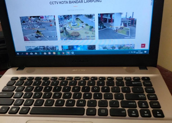 Takut Keluar Karena Macet, Coba Cek Dulu CCTV Kota Bandar Lampung 