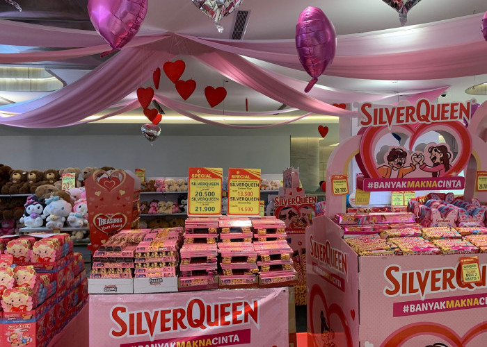 Chandra Mall Tanjung Karang Hadirkan Booth Valentine dengan Beragam Promo Cokelat