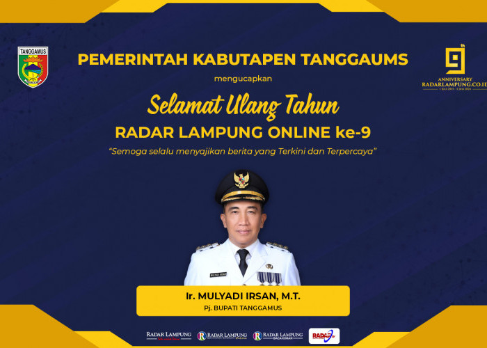 Pemerintah Kabupaten Tanggamus Mengucapkan Selamat Ulang Tahun ke-9 Radar Lampung Online