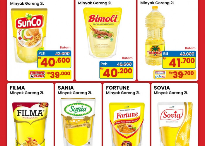 Cek Daftar Promo Minyak Goreng di Indomaret, Mulai Harga Rp39 Ribuan