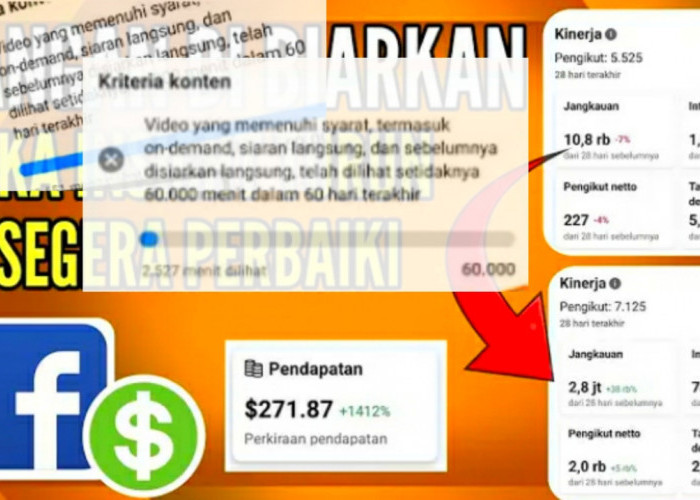 Konten FB Pro Original Tapi Kok Menit Jam Tayang Turun? Konten Kreator Wajib Tahu Penyebabnya