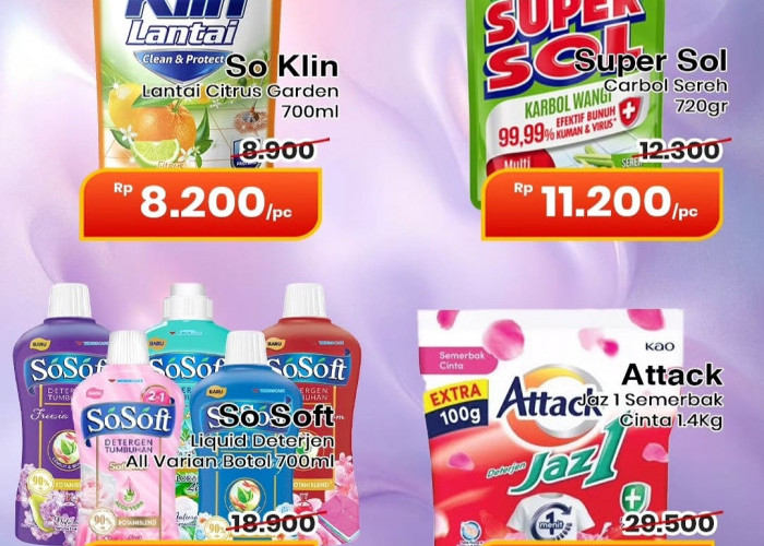 Chandra dan Chamart Sebar Promo Spesial, Attack Jaz 1 Hingga So Soft Cuma Segini