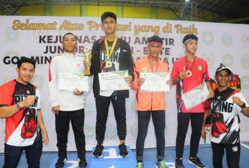 Di Kejurnas Tinju, Lampung Borong 8 Medali