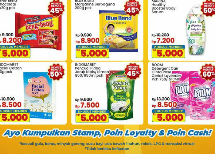 Promo Indomaret Spesial Member Tebus, Ada Diskon Murah Booster Body Serum Rp 5 Ribu