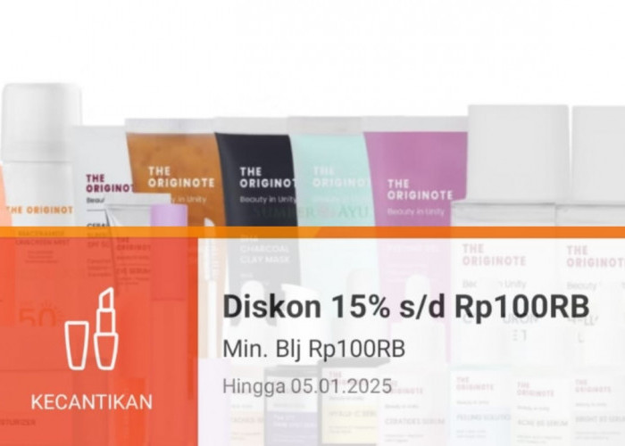 Diskon Awal Tahun Sampai Rp100 Ribu, Dapatkan Produk Kecantikan Impian Dengan Harga Hemat di Shopee