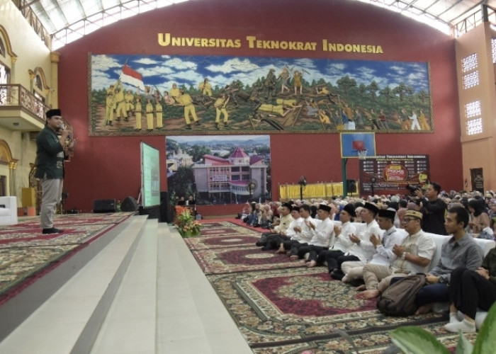 Tabligh Akbar dan Buka Puasa Bersama Promag di Universitas Teknokrat Indonesia Belangsung Meriah