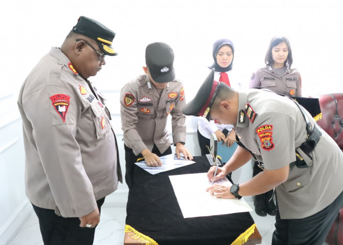 Dua Kasat di Polres Tulang Bawang Lampung Serahkan Jabatan dan Terbang ke Wilayah Timur 