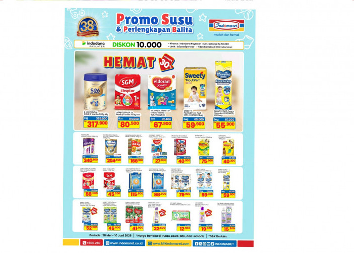 Siasat Cerdas Amankan Dompet, Belanja Susu dan Popok Anak di Indomaret Dapat Potongan Ekstra