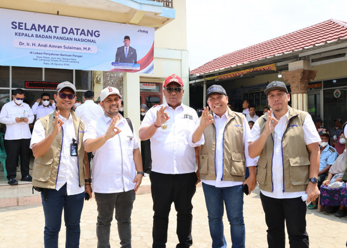 1,2 Juta KPM di Lampung Terima Bantuan Pangan Beras, Total Alokasi Capai 37 Ribu Ton