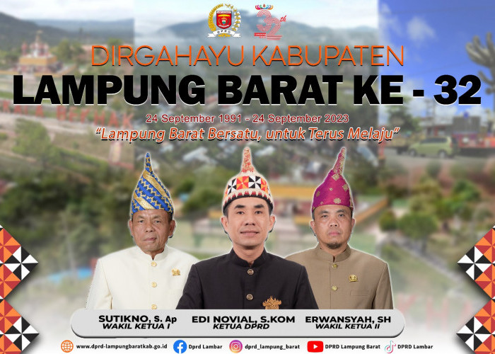Dirgahayu Kabupaten Lampung Barat ke 32