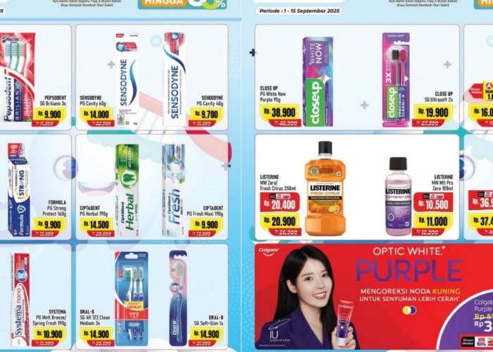 Promo 9.9 Alfamart Kategori Oral Care Fair, Nikmati Diskon Hingga 35 Persen! Ini Katalog Lengkapnya