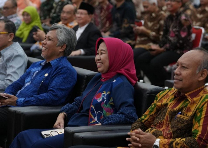 Sinergi Pendidikan Tinggi di Lampung, Rektor Unila Hadiri Sertijab Rektor Itera Periode 2026–2030