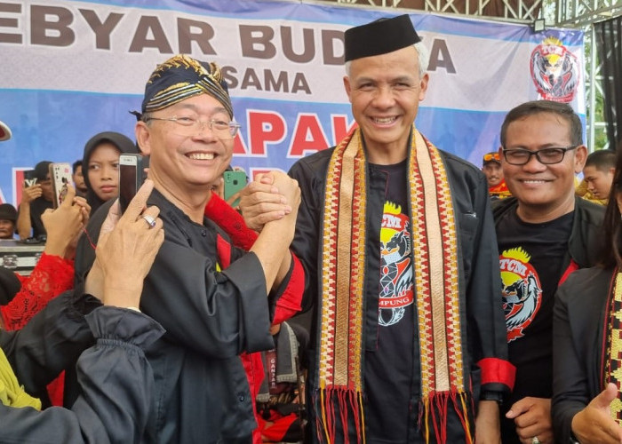 Ganjar Pranowo ke Lampung Hadiri Gebyar Budaya Lamteng, Petrus Tjandra: Beliau Concern