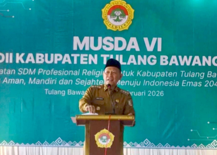 Wujudkan SDM Unggul, Bupati Tulang Bawang Ajak LDII Sinergi Lewat Visi ‘Udang Manis’