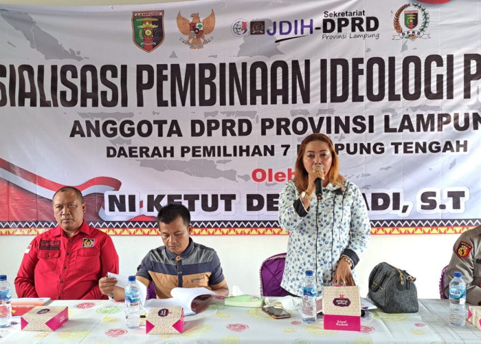 Anggota Komisi IV DPRD Lampung Wujudkan Tekad Satu Bangsa 
