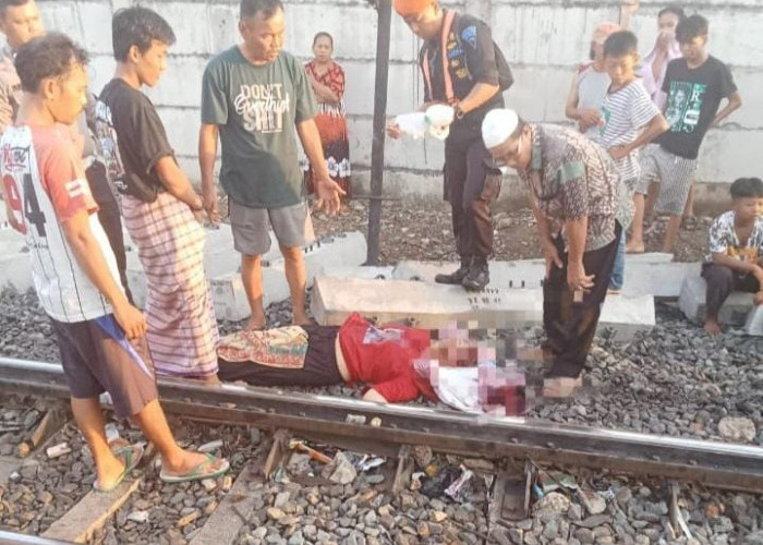 Diduga Depresi, Warga Garuntang Ditemukan Tewas di Pinggir Rel Setelah Tertabrak Kereta