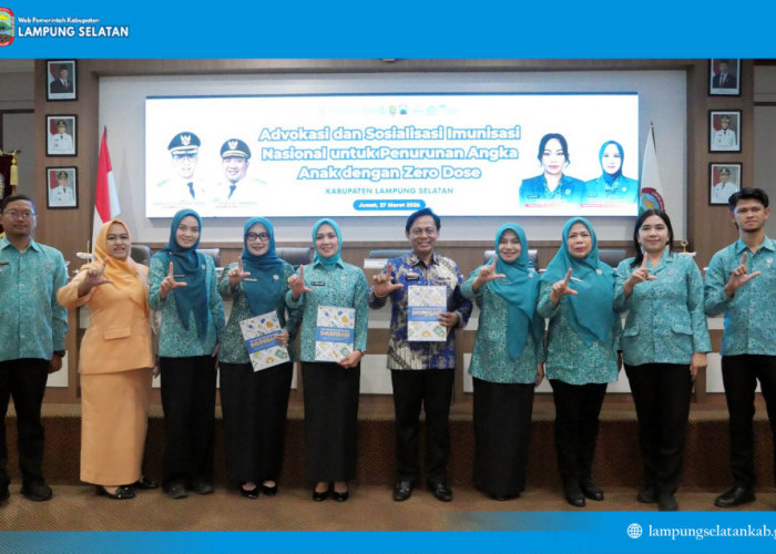 Lampung Selatan Jadi Pilot Project Imunisasi Zero Dose, 4.967 Anak Disasar di 28 Puskesmas