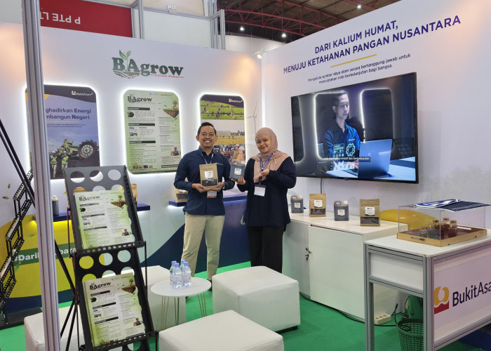 Perkuat Ketahanan Pangan, PTBA Perkenalkan Kalium Humat ‘BA Grow’ di Inagritech 2026