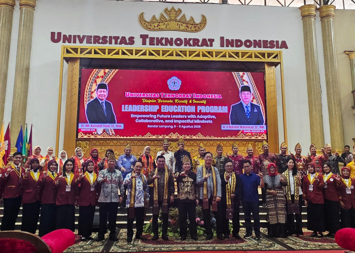 Mahasiswa Teknokrat Digembleng Jadi Agen Perubahan Lewat Kepemimpinan Hadapi Era AI