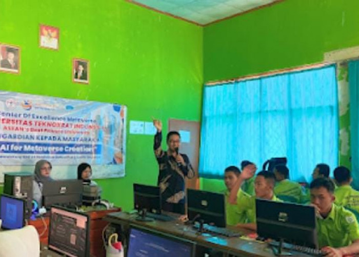CoE Metaverse Teknokrat Ajak Siswa SMKN 3 Kotabumi Eksplorasi AI dan Dunia Virtual