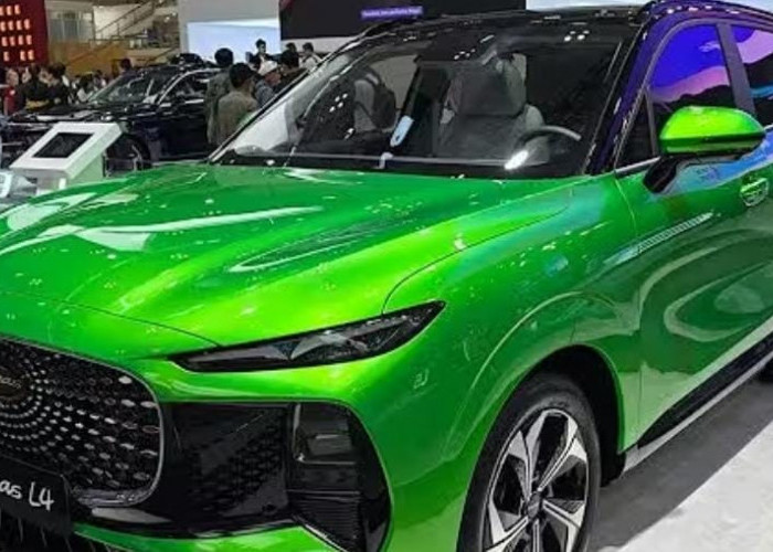 Resmi Debut di GIIAS 2026, SUV Listrik Lepas E4 Dibanderol Rp380 Juta: Siap Menantang BYD M6?