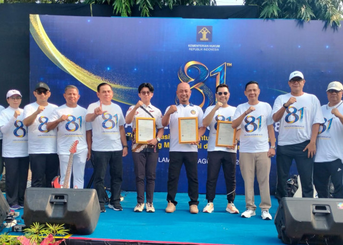 Meriahkan Hari Pengayoman Ke-81, Kanwil Kemenkum Lampung Dekatkan Layanan ke Masyarakat
