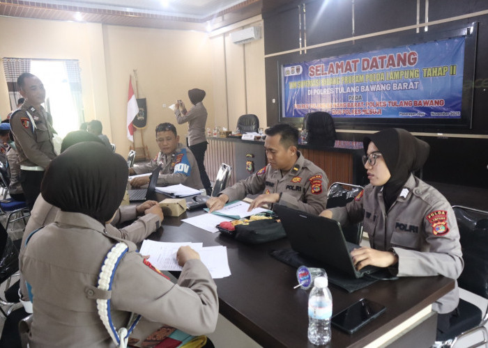 Propam Polda Lampung Evaluasi Kinerja dan Disiplin Anggota Tiga Polres di TUBABA